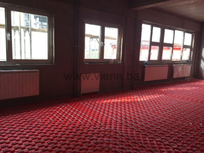 Instalacije centralnog grijanja u novom administrativnom dijelu objekta DELING