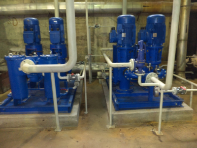 Vanjska instalacija za kotao bloka 6 u Termoelektrani Tuzla